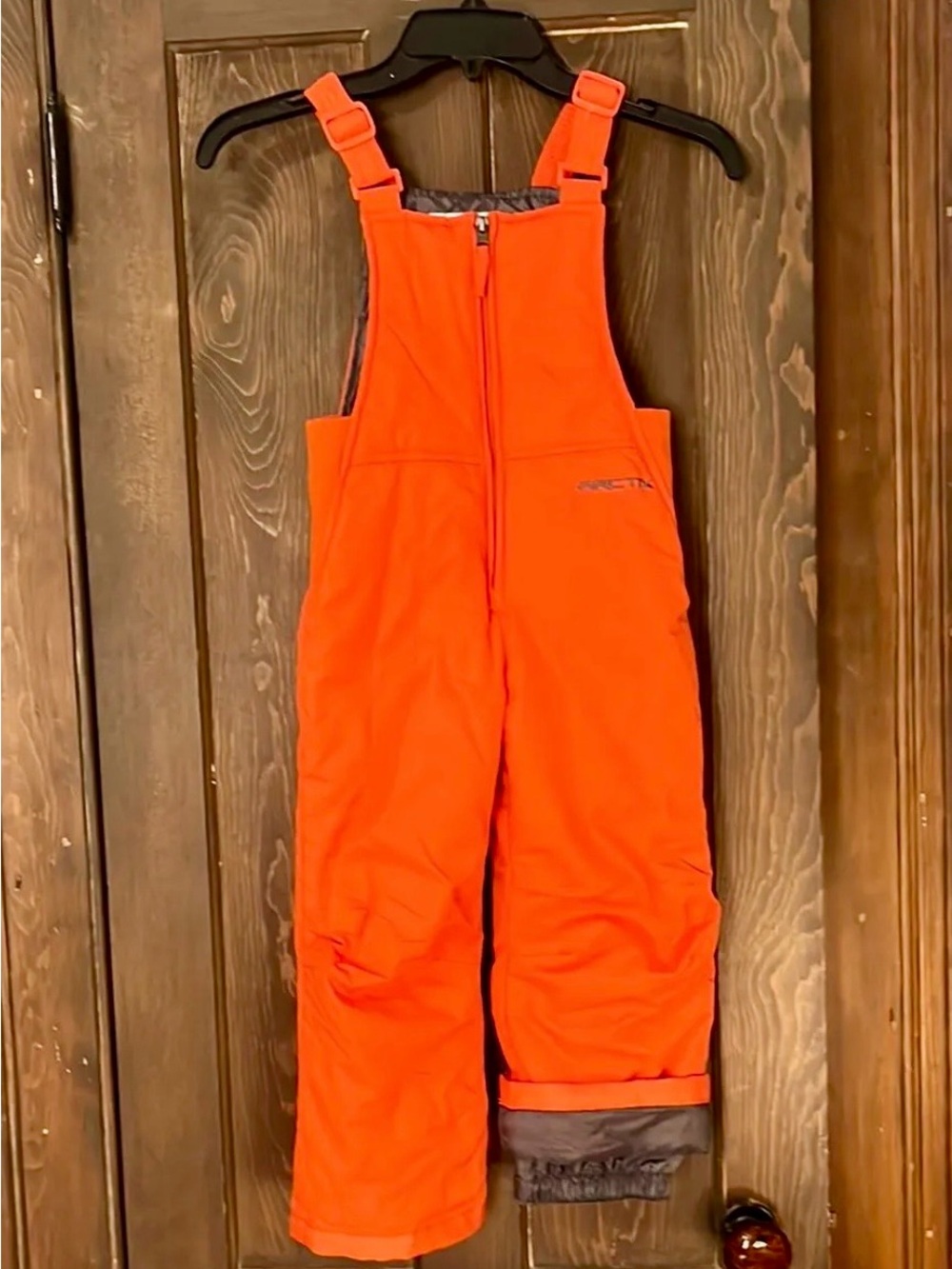 Arctix Bright Orange Kids Snow Bib Overalls
